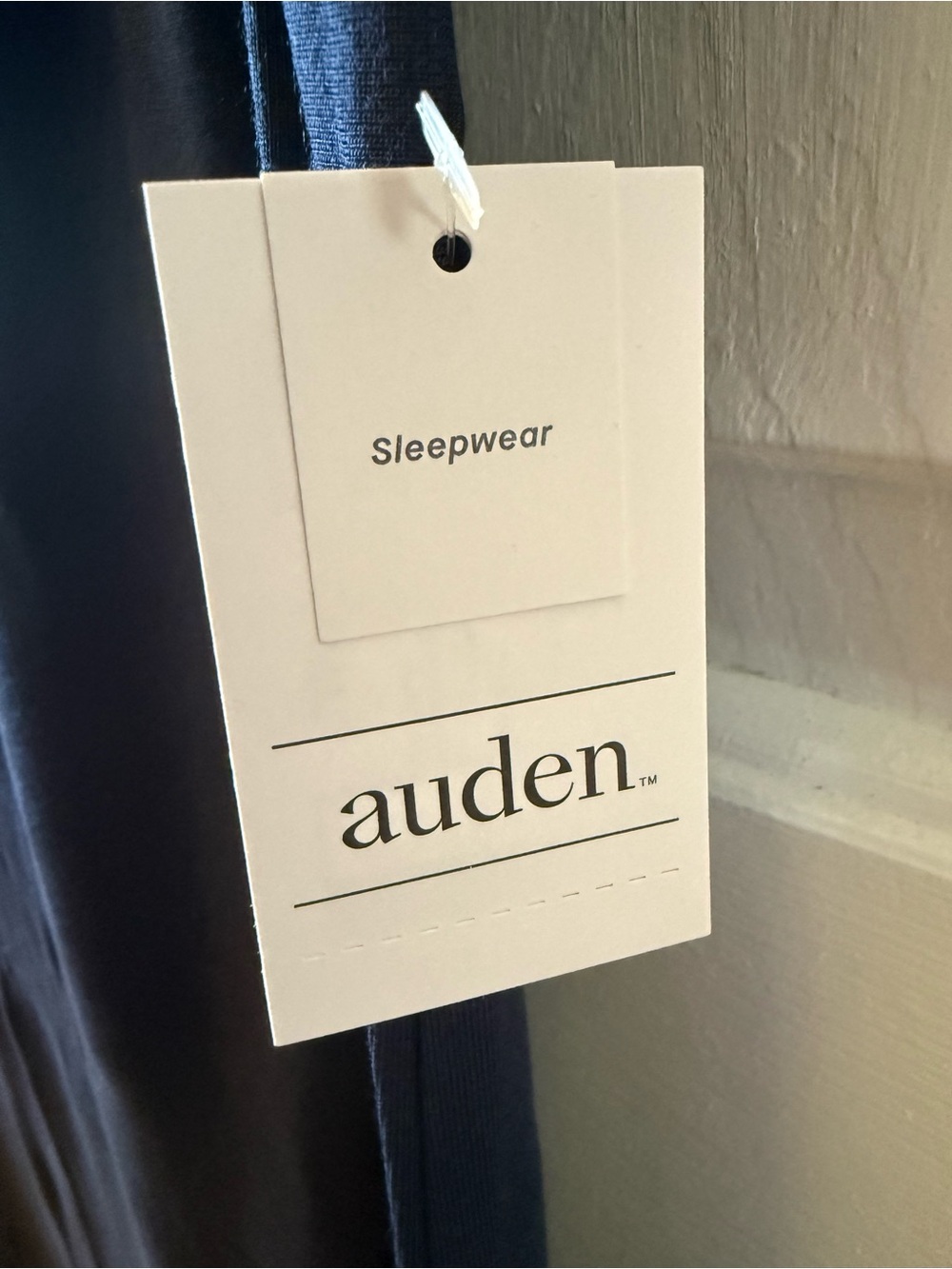 Auden Cloud Knit Womens tank night dress sleepwear Size XS NWT Blue - Picture 5 of 12